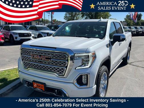 White Frost Tricoat 2021 GMC Sierra 1500 Denali
