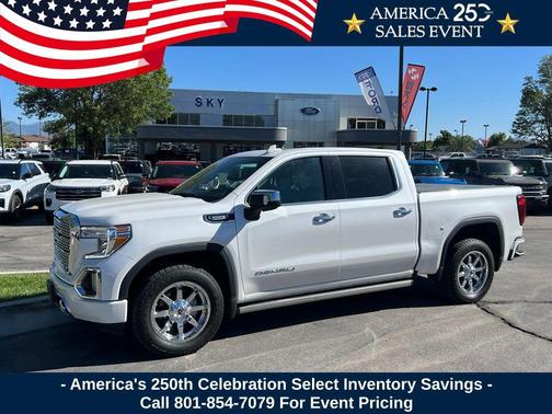 White Frost Tricoat 2021 GMC Sierra 1500 Denali