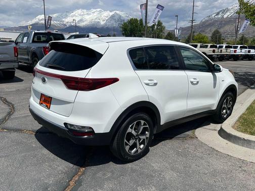 Clear White 2020 Kia Sportage LX