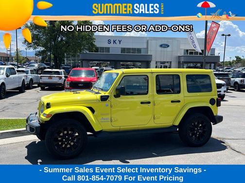 High Velocity Clearcoat 2023 Jeep Wrangler 4xe Sahara