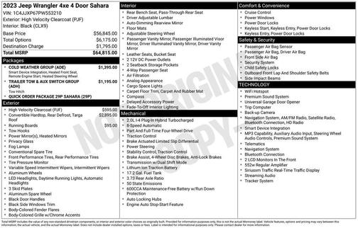 High Velocity Clearcoat 2023 Jeep Wrangler 4xe Sahara