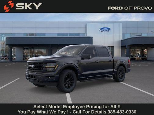 AGATE BLACK METALLIC 2026 Ford F-150 XLT