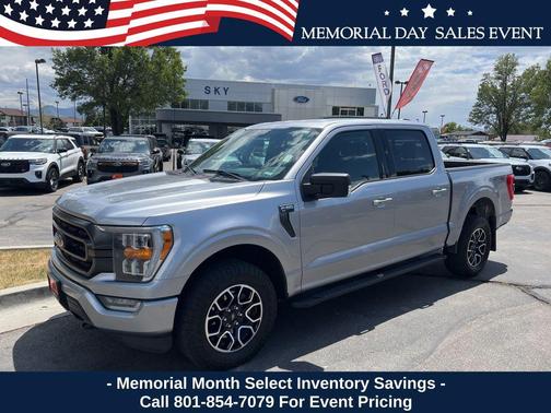 Silver Metallic 2021 Ford F-150 XLT