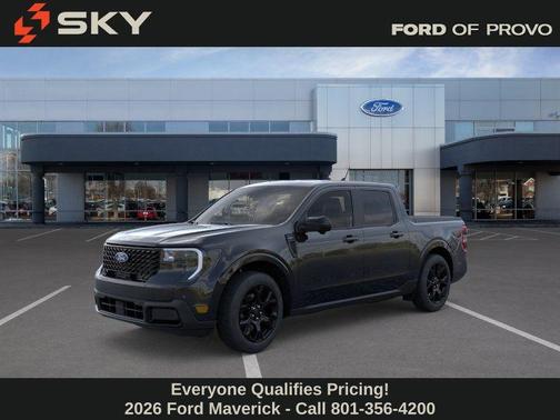 Shadow Black 2026 Ford Maverick Lariat