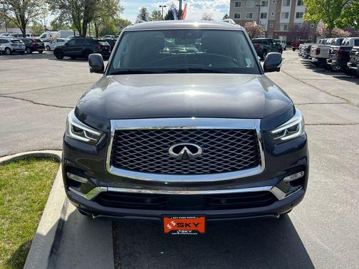Anthracite Gray 2024 INFINITI QX80 Luxe