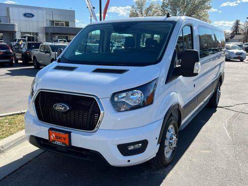 OXFORD WHITE 2024 Ford Transit-350 XLT