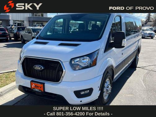 OXFORD WHITE 2024 Ford Transit-350 XLT