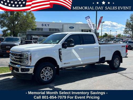 White Metallic 2026 Ford F-350 Lariat