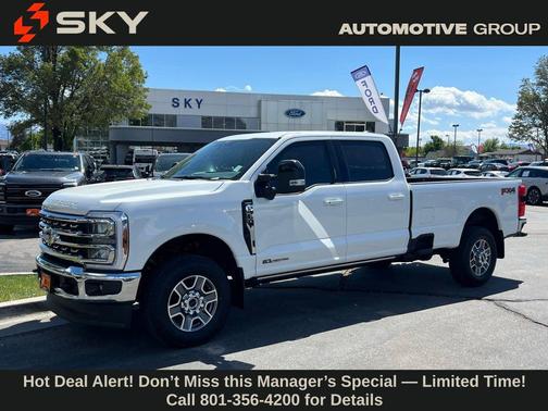 White Metallic 2026 Ford F-350 Lariat