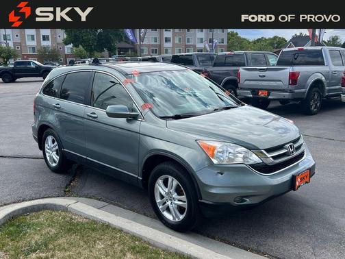 Green 2011 Honda CR-V EX-L