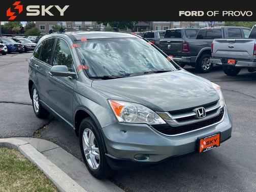 Green 2011 Honda CR-V EX-L