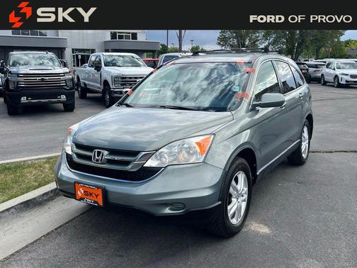 Green 2011 Honda CR-V EX-L