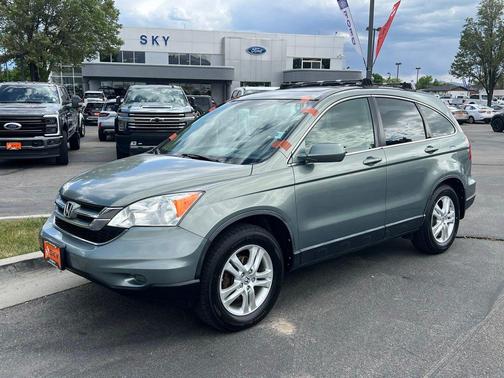 Green 2011 Honda CR-V EX-L