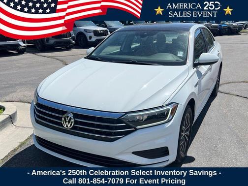 Pure White 2019 Volkswagen Jetta 1.4T SEL