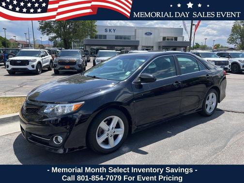 Attitude Black Metallic 2012 Toyota Camry SE