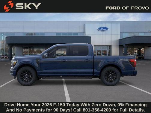 ANTIMATTER BLUE METALLIC 2026 Ford F-150 Lariat
