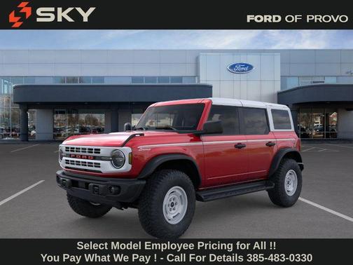 Ruby Red Metallic Tinted Clearcoat 2026 Ford Bronco Heritage Edition