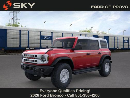 Ruby Red Metallic Tinted Clearcoat 2026 Ford Bronco Heritage Edition