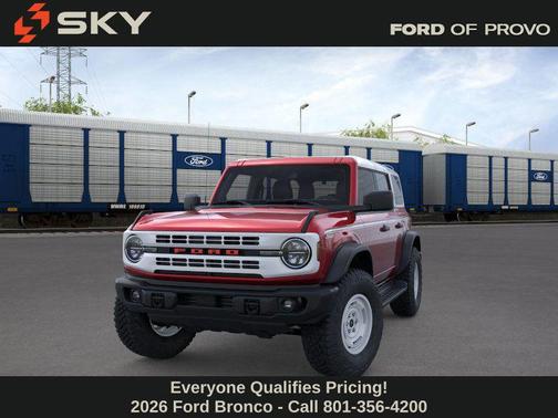Ruby Red Metallic Tinted Clearcoat 2026 Ford Bronco Heritage Edition