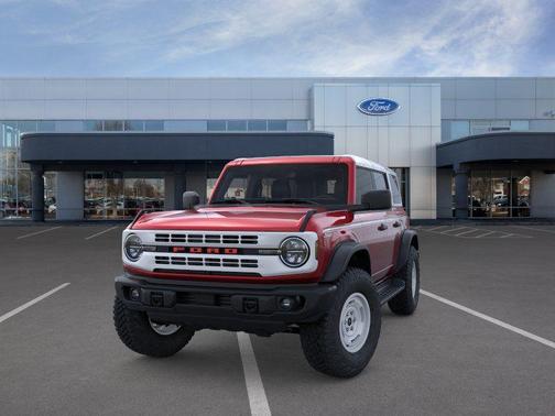 Ruby Red Metallic Tinted Clearcoat 2026 Ford Bronco Heritage Edition