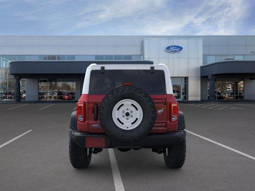 Ruby Red Metallic Tinted Clearcoat 2026 Ford Bronco Heritage Edition