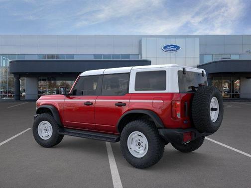 Ruby Red Metallic Tinted Clearcoat 2026 Ford Bronco Heritage Edition