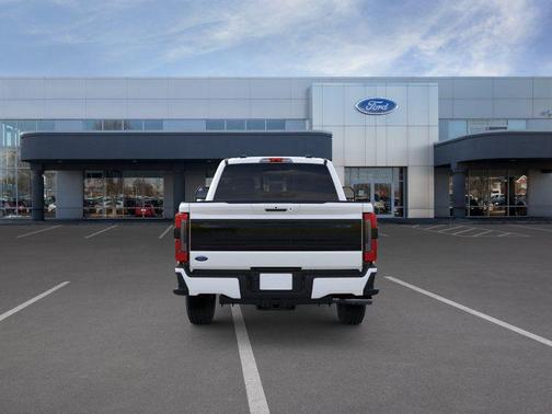 Star White Metallic Tri-Coat 2026 Ford F-350 Platinum
