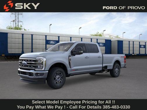 Glacier Gray Metallic TriCoat 2026 Ford F-350 Lariat