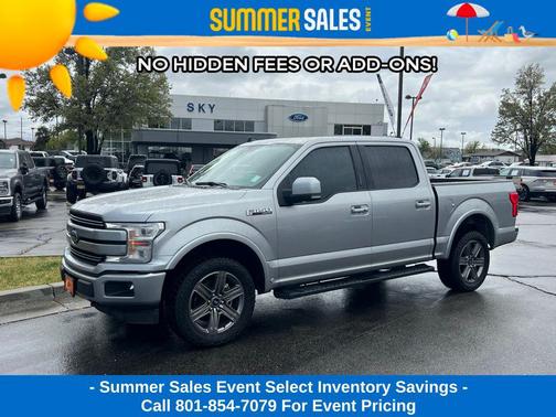 Iconic Silver Metallic 2020 Ford F-150 Lariat
