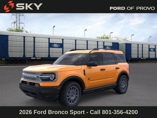 Orange Fury Metallic Tri-Coat 2026 Ford Bronco Sport Big Bend