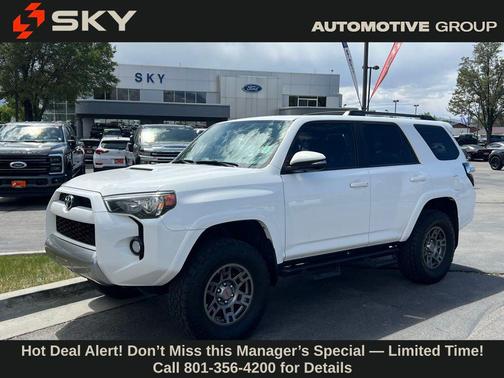 Super White 2019 Toyota 4Runner TRD Off Road Premium