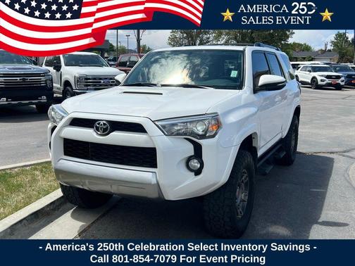 Super White 2019 Toyota 4Runner TRD Off Road Premium