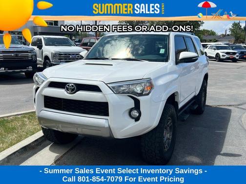 Super White 2019 Toyota 4Runner TRD Off Road Premium