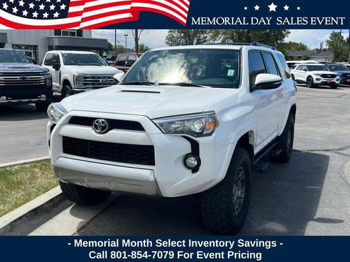Super White 2019 Toyota 4Runner TRD Off Road Premium