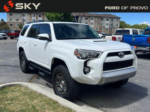 Super White 2019 Toyota 4Runner TRD Off Road Premium