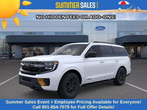 Star White Metallic Tri-Coat 2026 Ford Expedition Tremor