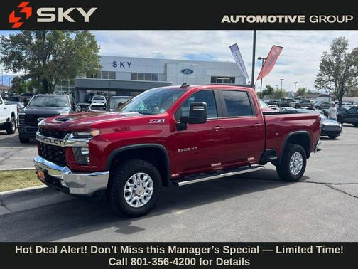Cherry Red Tintcoat 2022 Chevrolet Silverado 3500 LT