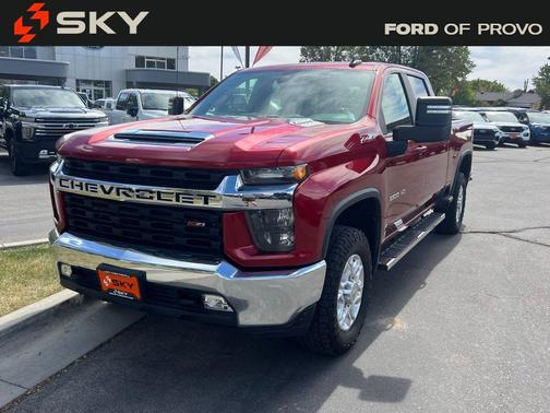 Cherry Red Tintcoat 2022 Chevrolet Silverado 3500 LT
