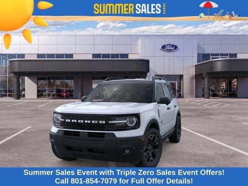 Space White Metallic 2026 Ford Bronco Sport Outer Banks