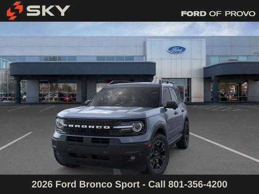 AZURE GRAY METALLIC TRI-COAT 2026 Ford Bronco Sport Outer Banks