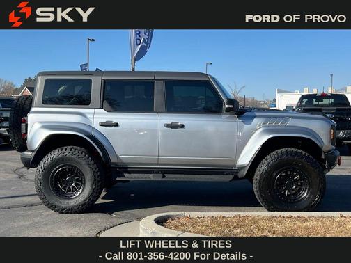 Silver 2024 Ford Bronco Raptor