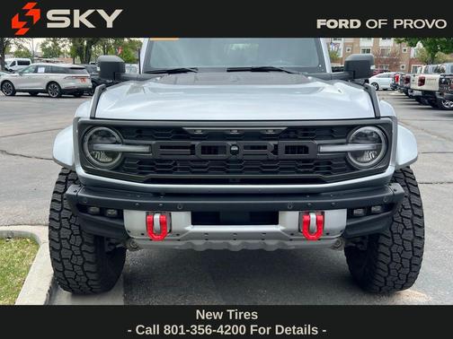 Silver 2024 Ford Bronco Raptor