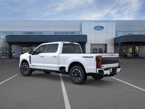 Star White Metallic Tri-Coat 2026 Ford F-350 Platinum