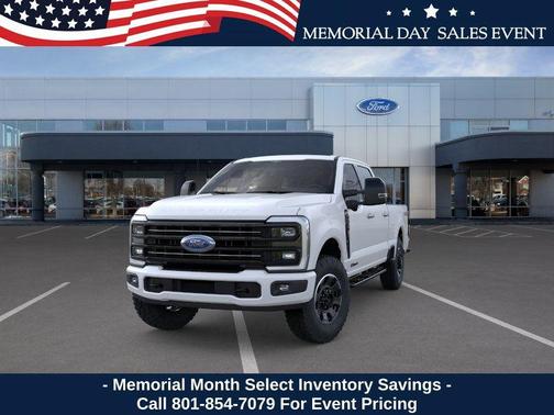 Star White Metallic Tri-Coat 2026 Ford F-350 Platinum