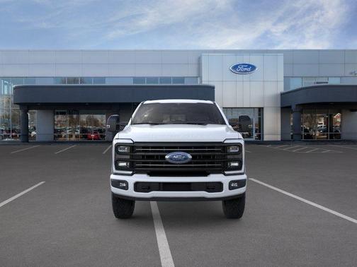 Star White Metallic Tri-Coat 2026 Ford F-350 Platinum