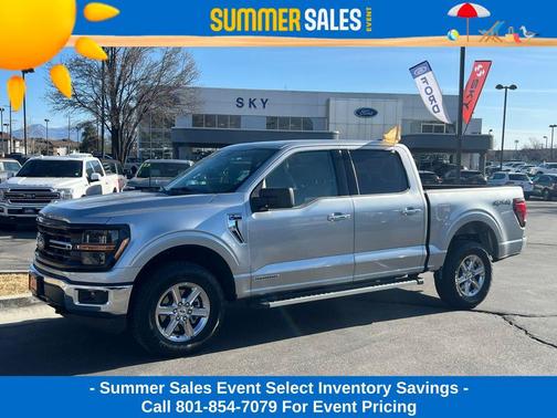 Silver Metallic 2025 Ford F-150 XLT