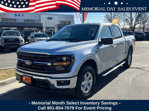 Silver Metallic 2025 Ford F-150 XLT