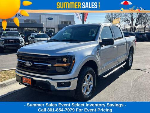 Silver Metallic 2025 Ford F-150 XLT