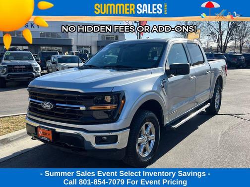 Silver Metallic 2025 Ford F-150 XLT