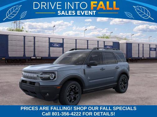 Azure Gray Metallic Tri-Coat 2026 Ford Bronco Sport Outer Banks